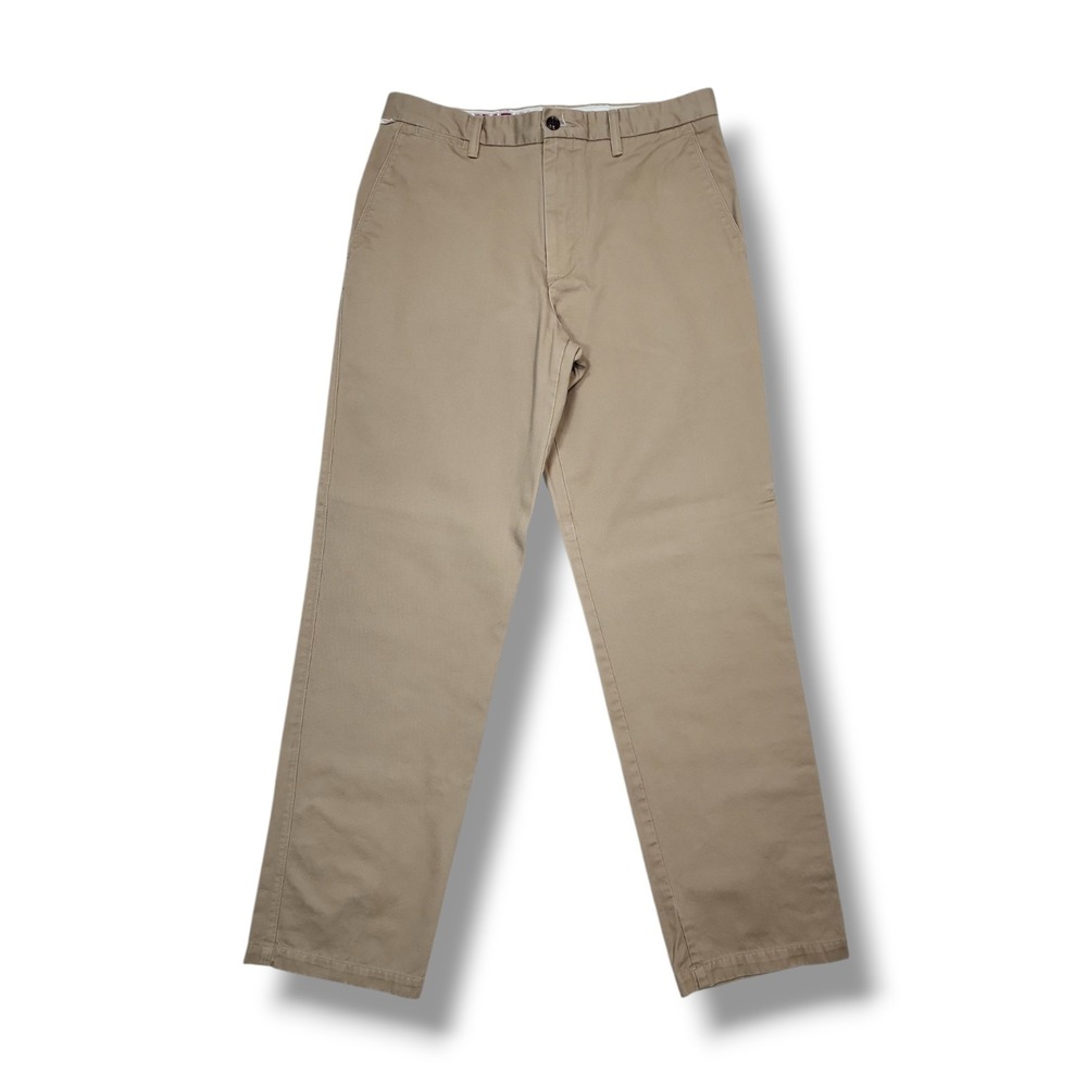 Dockers Virginia Tech Hokies Embroidered Chino Beige Pants Men's 32x32